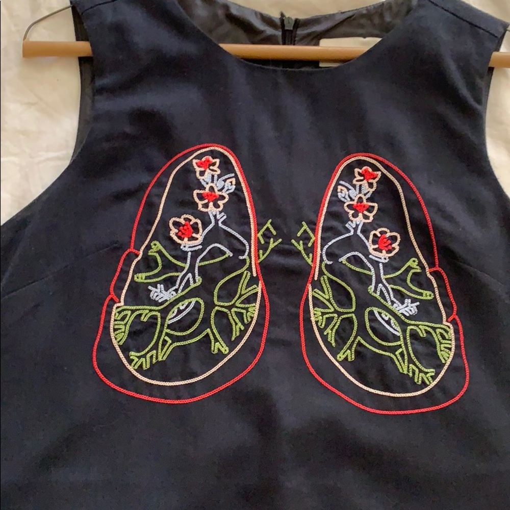 Fitted Rachel Antonoff with lungs Dress